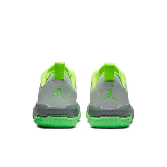 Men's Air Jordan One Take 4 Grey Green Strike Shoes