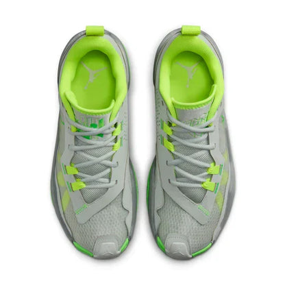 Men's Air Jordan One Take 4 Light Silver Volt Shoes