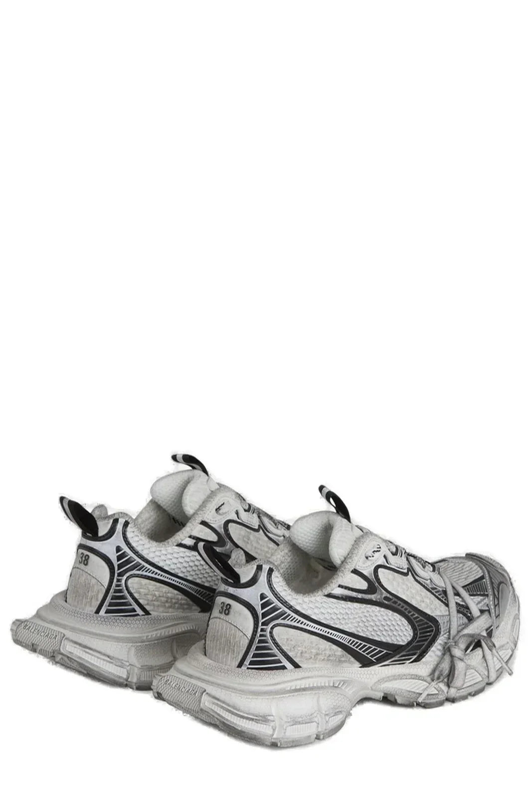 Men's Balenciaga 3XL Sneaker In Black White
