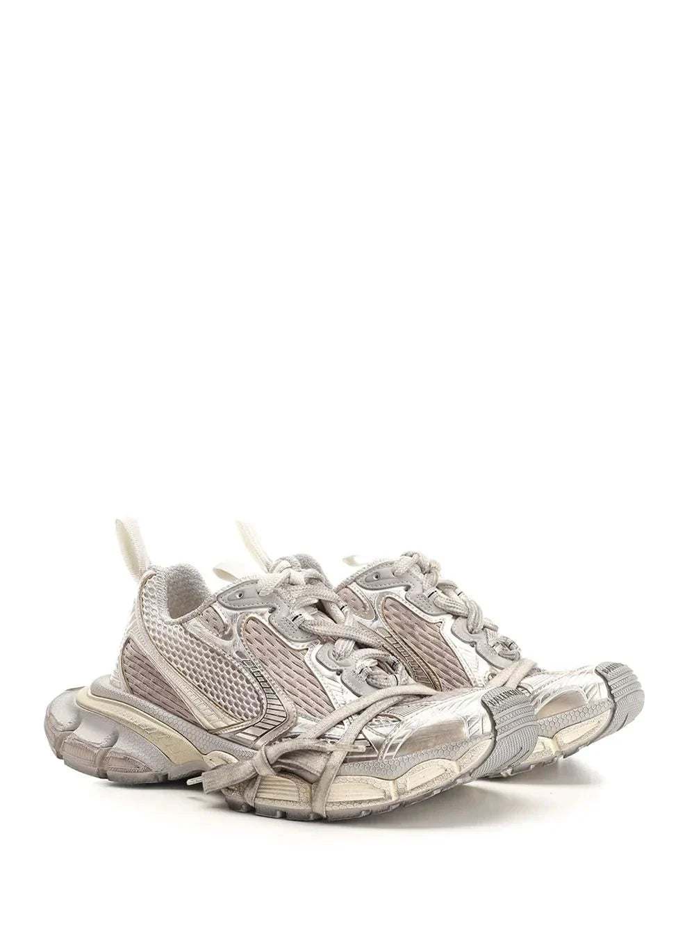 Men's Balenciaga 3XL Sneaker In Cream Metalic