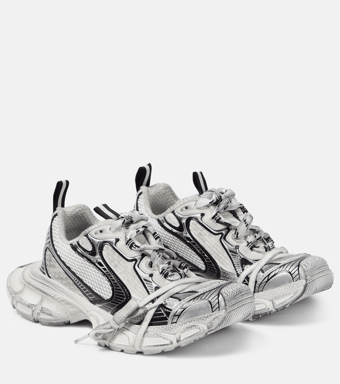 Men's Balenciaga 3XL Sneaker In Eggshell Black