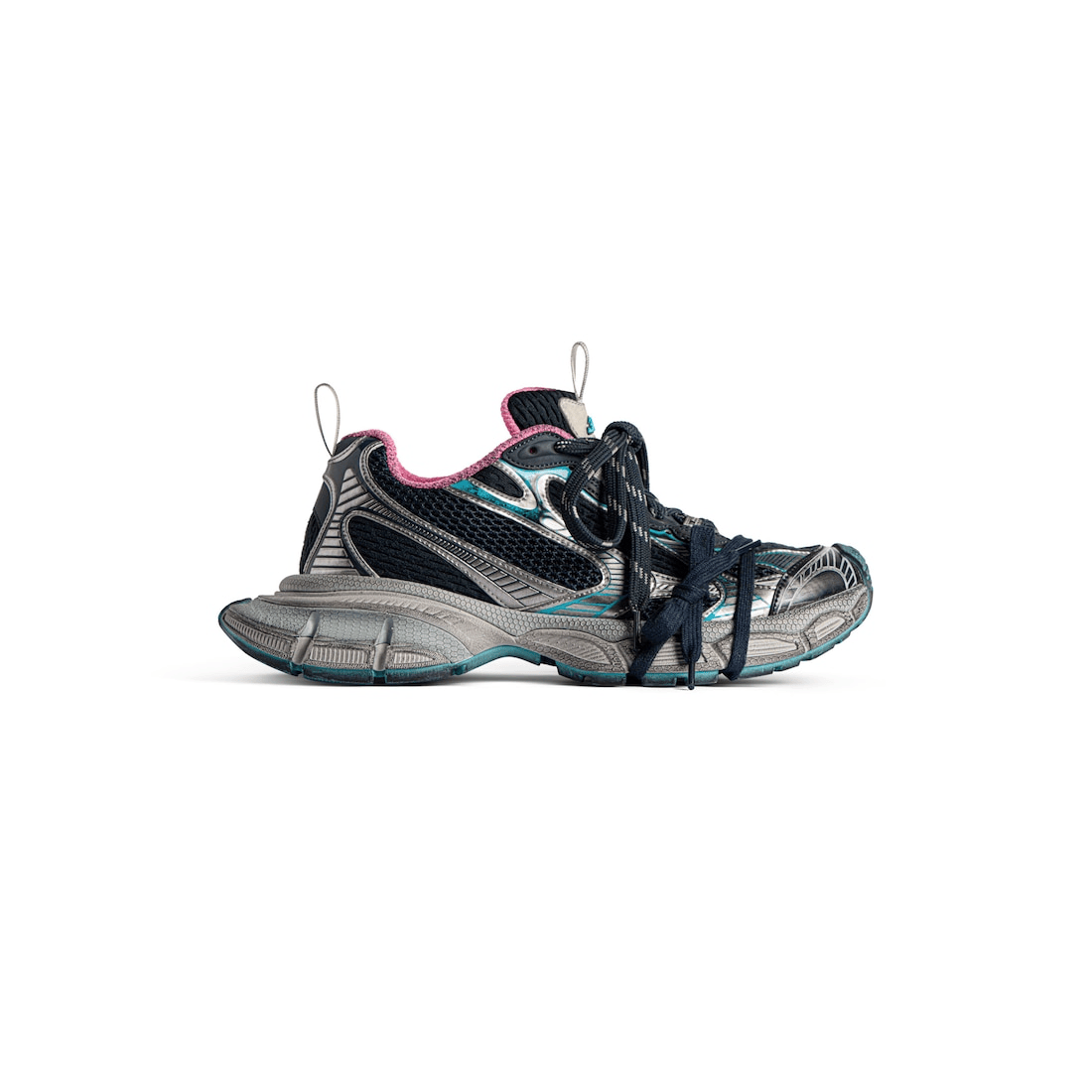 Men's Balenciaga 3XL Sneaker In Grey Blue Pink