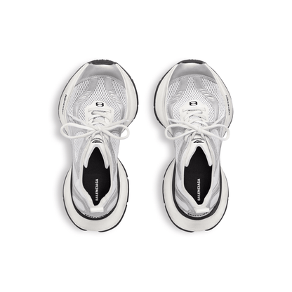 Men's Circuit Sneaker White Silver Shoes