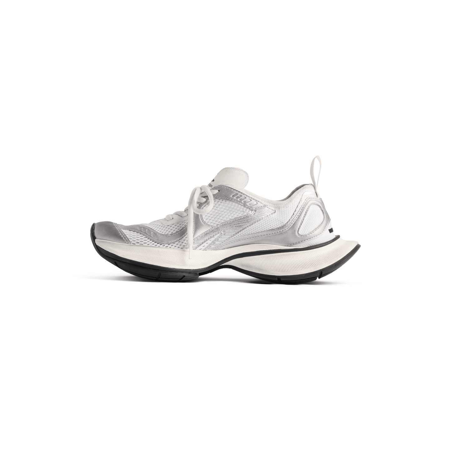 Men's Circuit Sneaker White Silver Shoes