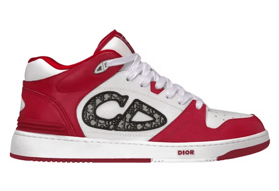 Men's Dior B57 Mid Oblique Red Shoes