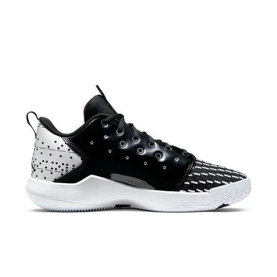 Men's Jordan CP3.XII Black White Shoes