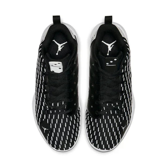 Men's Jordan CP3.XII Black White Shoes