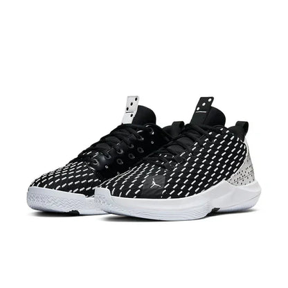 Men's Jordan CP3.XII Black White Shoes