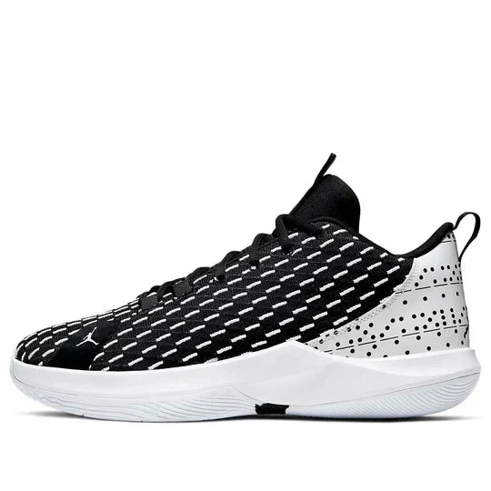 Men's Jordan CP3.XII Black White Shoes
