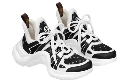 Men's LOUIS VUITTON Archlight 2.0 Platform Black Monogram Sneakers
