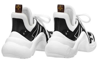 Men's LOUIS VUITTON Archlight 2.0 Platform Black Monogram Sneakers