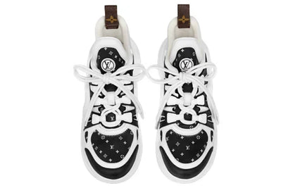 Men's LOUIS VUITTON Archlight 2.0 Platform Black Monogram Sneakers