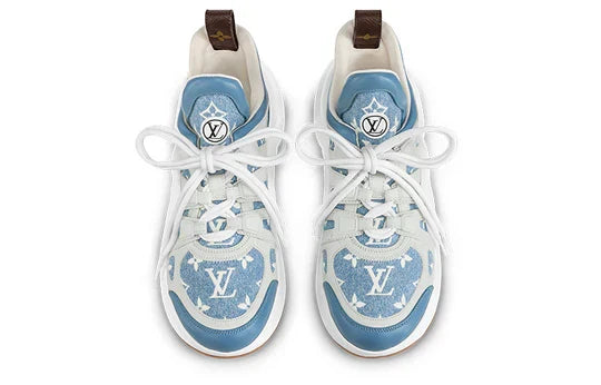 Men's LOUIS VUITTON Archlight 2.0 Platform Denim Monogram Sneakers