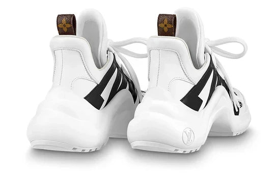 Men's LOUIS VUITTON Archlight 2.0 Platform White Black Sneakers