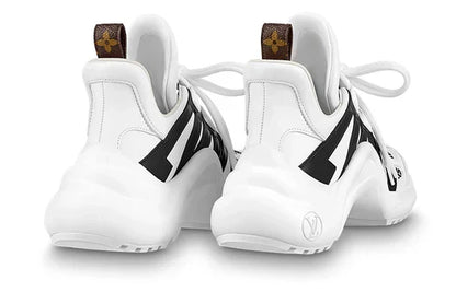 Men's LOUIS VUITTON Archlight 2.0 Platform White Black Sneakers