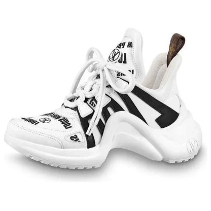 Men's LOUIS VUITTON Archlight 2.0 Platform White Black Sneakers