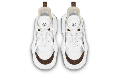 Men's LOUIS VUITTON Archlight 2.0 Platform White Brown Monogram Sneakers