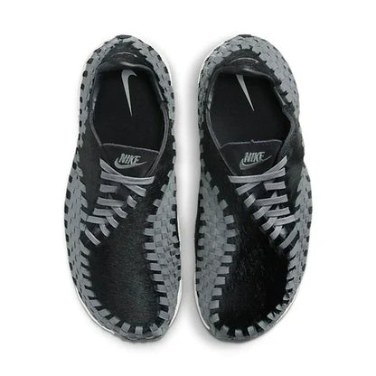 Men's Nike Air Footscape Woven Black Smoke Grey Shoes