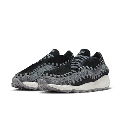 Men's Nike Air Footscape Woven Black Smoke Grey Shoes