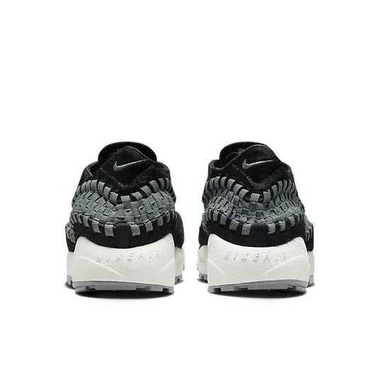 Men's Nike Air Footscape Woven Black Smoke Grey Shoes
