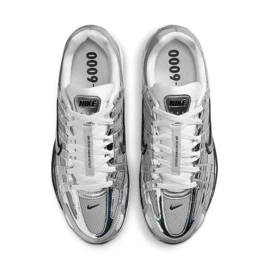 Men's Nike PÃ¢â‚¬â€˜6000 Metallic Silver Shoes