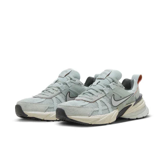 Men's Nike V2K Light Pumice Black Chrome Shoes
