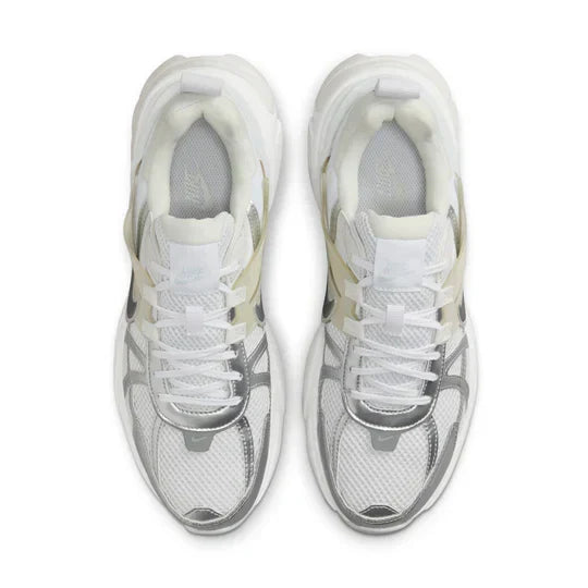 Men's Nike V2K Metallic Silver Shoes