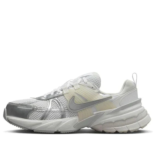 Men's Nike V2K Metallic Silver Shoes