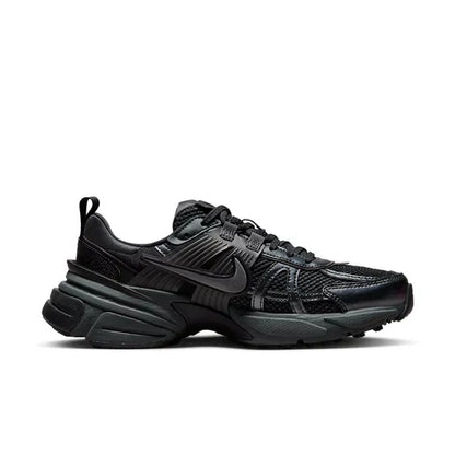 Men's Nike V2K Metallic Silver Black Shoes