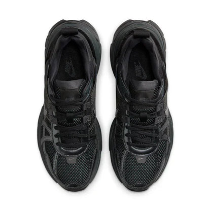 Men's Nike V2K Metallic Silver Black Shoes