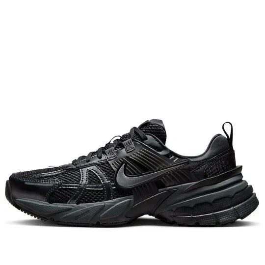 Men's Nike V2K Metallic Silver Black Shoes