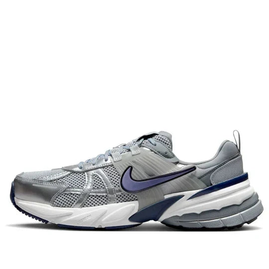 Men's Nike V2K 'Wolf Grey Navy' Shoes