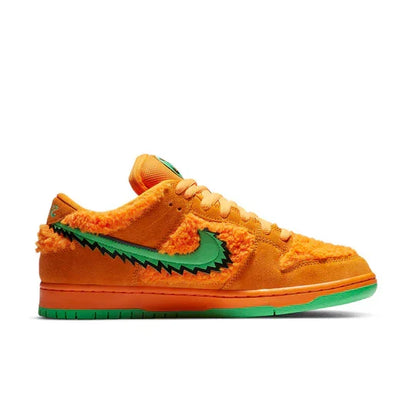 Men's Nike x Grateful Dead SB Dunk Low Orange Bear Shoes