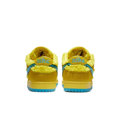 Men's Nike x Grateful Dead SB Dunk Low Yellow Bear Shoes
