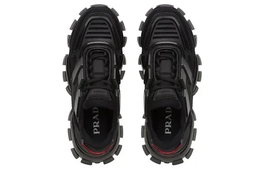 Men's PRADA Cloudbust Thunder Sneakers In Black