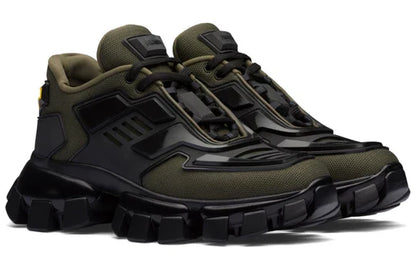 Men's PRADA Cloudbust Thunder Sneakers In Olive Green