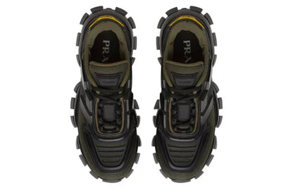 Men's PRADA Cloudbust Thunder Sneakers In Olive Green