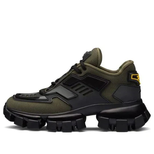 Men's PRADA Cloudbust Thunder Sneakers In Olive Green