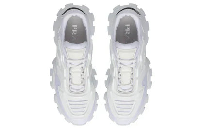 Men's PRADA Cloudbust Thunder Sneakers In White