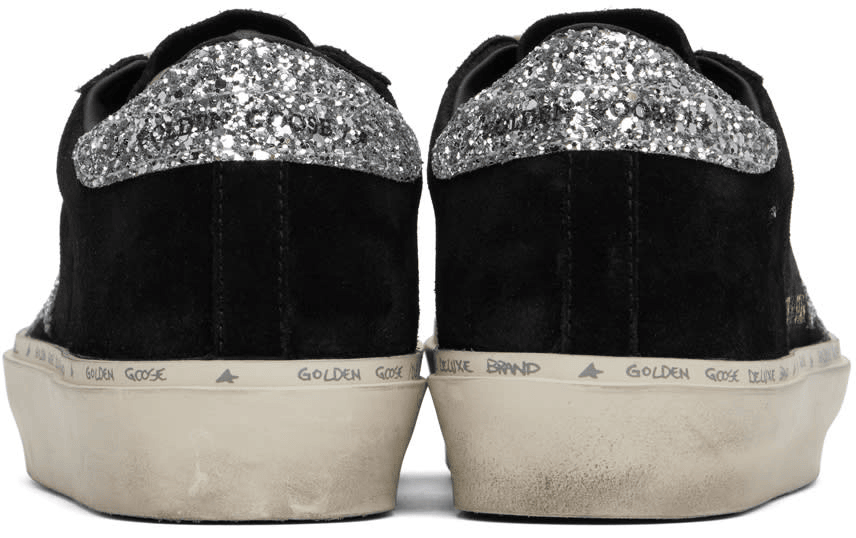 Men's SSENSE Exclusive White Super-Star Sneakers In Black Silver