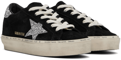 Men's SSENSE Exclusive White Super-Star Sneakers In Black Silver