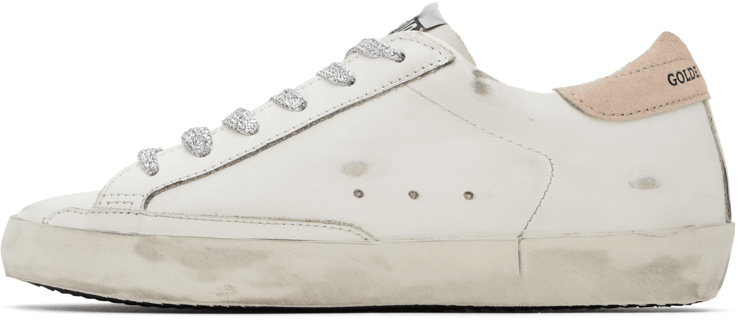 Men's SSENSE Exclusive White Super-Star Sneakers In Optic White Antique