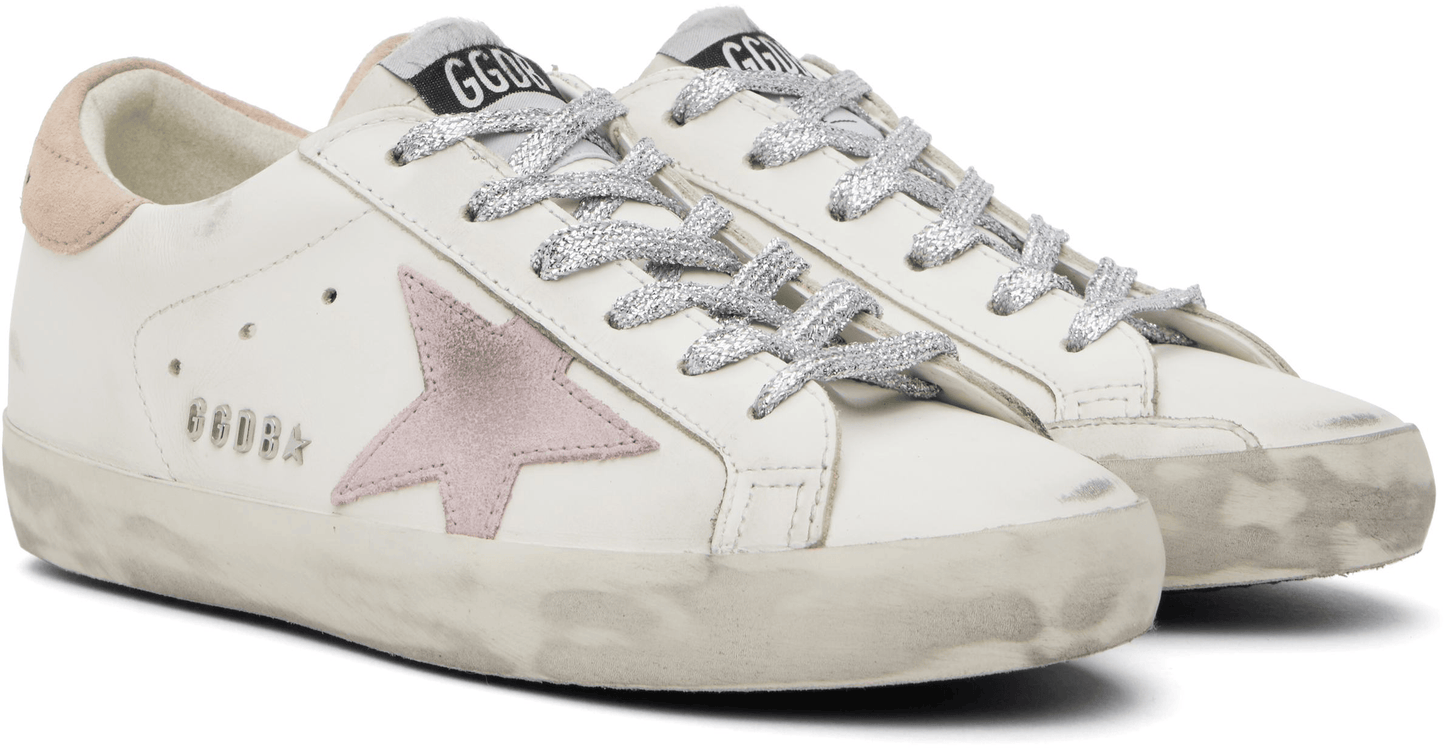 Men's SSENSE Exclusive White Super-Star Sneakers In Optic White Antique
