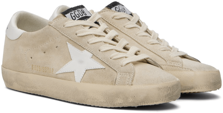 Men's SSENSE Exclusive White Super-Star Sneakers In Pearl White