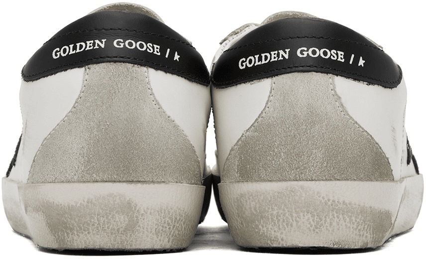 Men's SSENSE Exclusive White Super-Star Sneakers In White Black