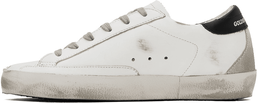 Men's SSENSE Exclusive White Super-Star Sneakers In White Black