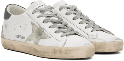 Men's SSENSE Exclusive White Super-Star Sneakers In White Dark Gray