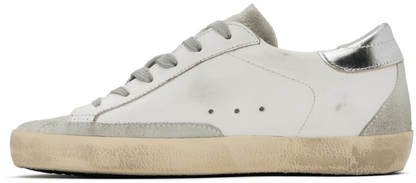Men's SSENSE Exclusive White Super-Star Sneakers In White Ice Orchid Pink