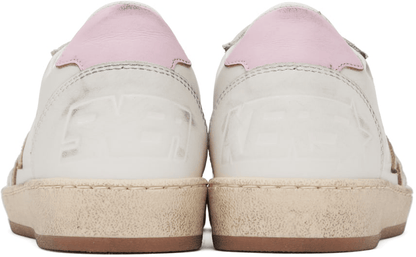 Men's SSENSE Exclusive White Super-Star Sneakers In White Pink