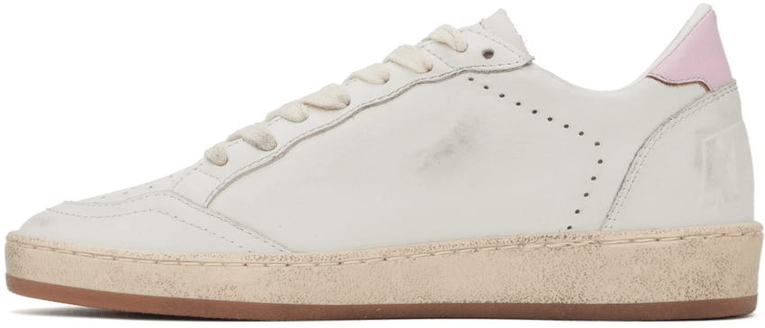 Men's SSENSE Exclusive White Super-Star Sneakers In White Pink